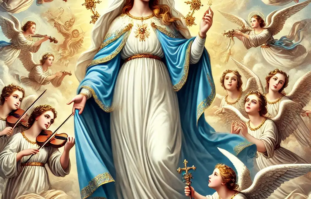 Saint of the Day - The Queenship of the Blessed Virgin Mary