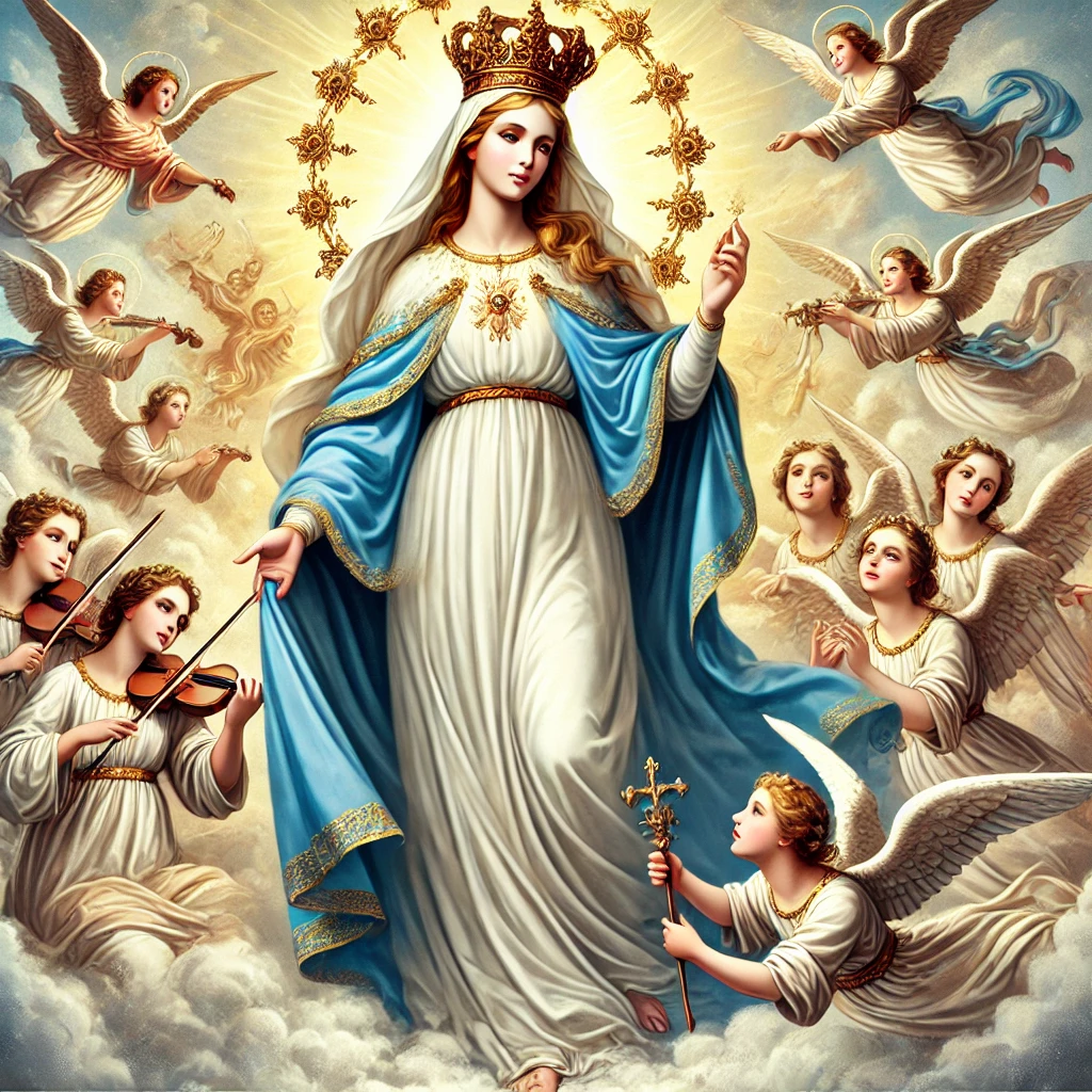 Saint of the Day - The Queenship of the Blessed Virgin Mary